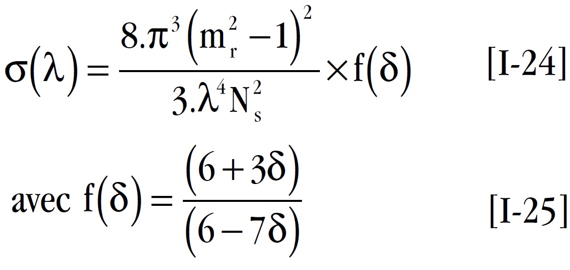 Coefficient spectral de diffusion