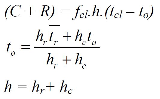 Calcul du coefficient d’échange de chaleur sensible h Calcul du coefficient d’échange de chaleur sensible h