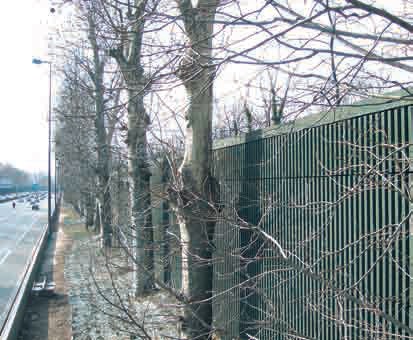 Ecran acoustique, mur Ecran acoustique, mur