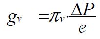 Formule de diffusion de l'humidité