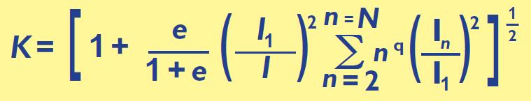Formule de calcul du facteur K des transformateurs Formule de calcul du facteur K des transformateurs