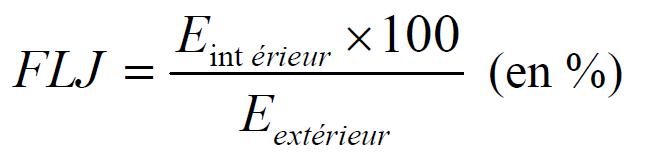 Formule des FLJ