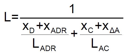 Formule de la limite d'inflammabilité