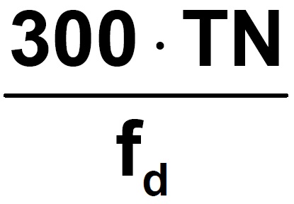 Formule pour le calcul du volume du débourbeur