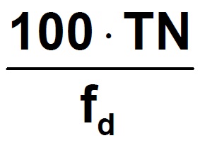 Formule pour le calcul du volume du débourbeur