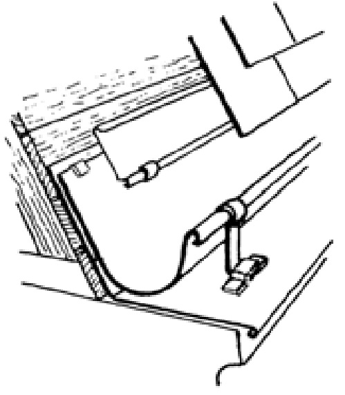 La gouttière à l'anglaise (ou gouttière anglaise)