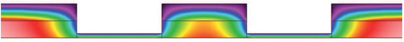 Modélisation sous THERM d’une isolation extérieure avec menuiseries au nu intérieur sans retour d’isolant en tableau