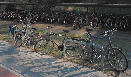 Le nombre des stationnements pour vélos Le nombre des stationnements pour vélos
