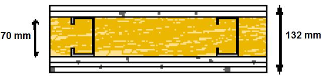 Performance acoustique - Cloison 132/70