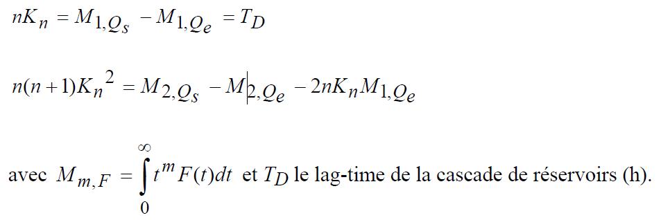 Réservoirs en série Réservoirs en série